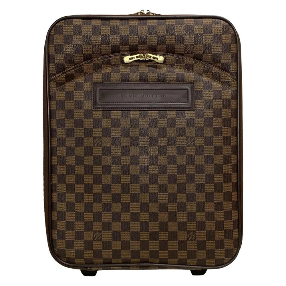 LOUIS VUITTON Pegase 45 (Old Model) Ebene Damier Suitcase bran848-100325 - Picture 1 of 16